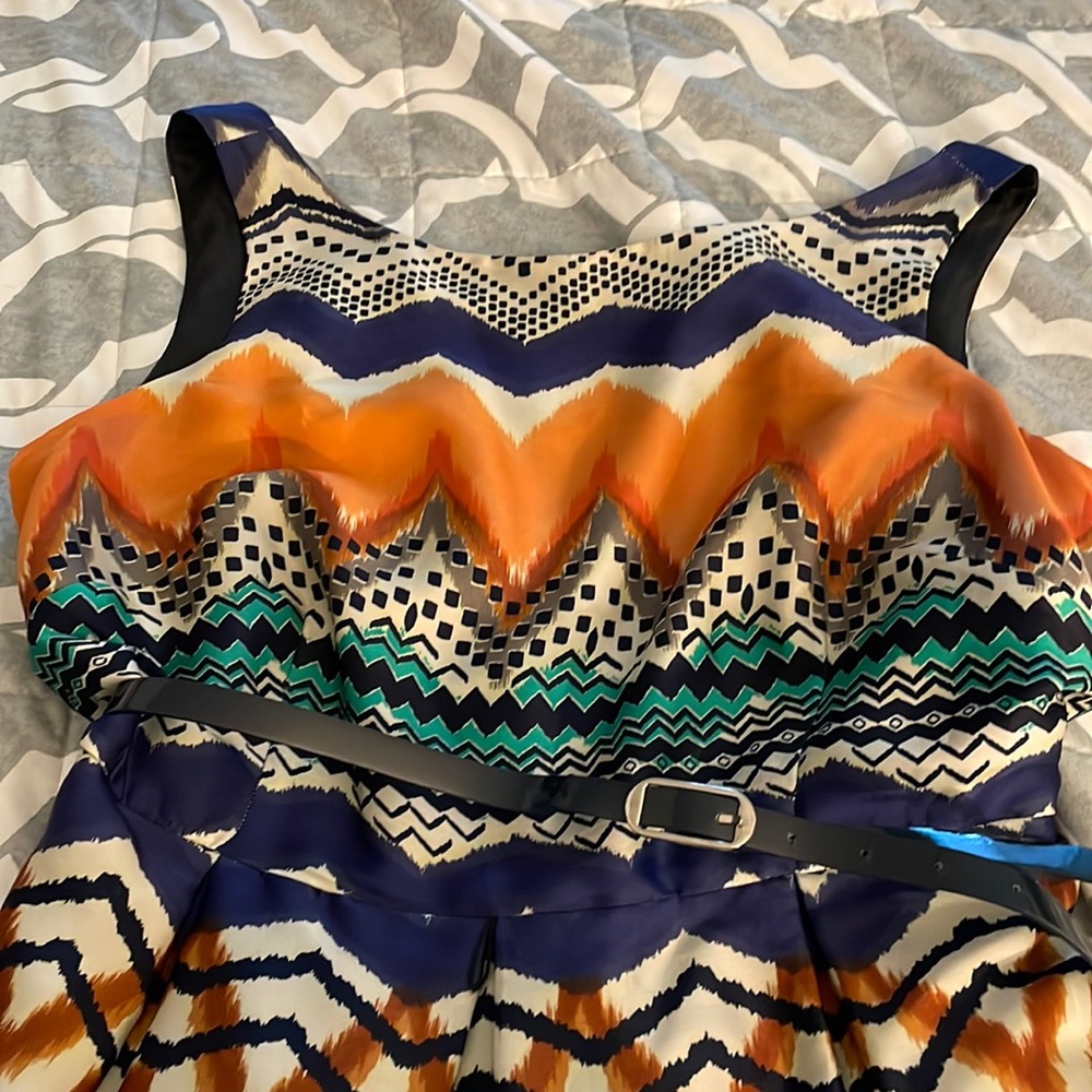 Excellent Condition Striped Colorful Dress